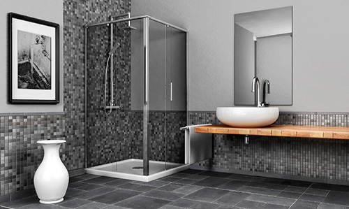 Bathroom tile